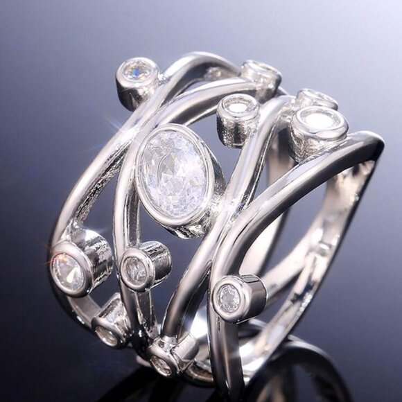 ZUMA BRIDAL ETERNITY BRIDAL RING - Picture 2 of 3